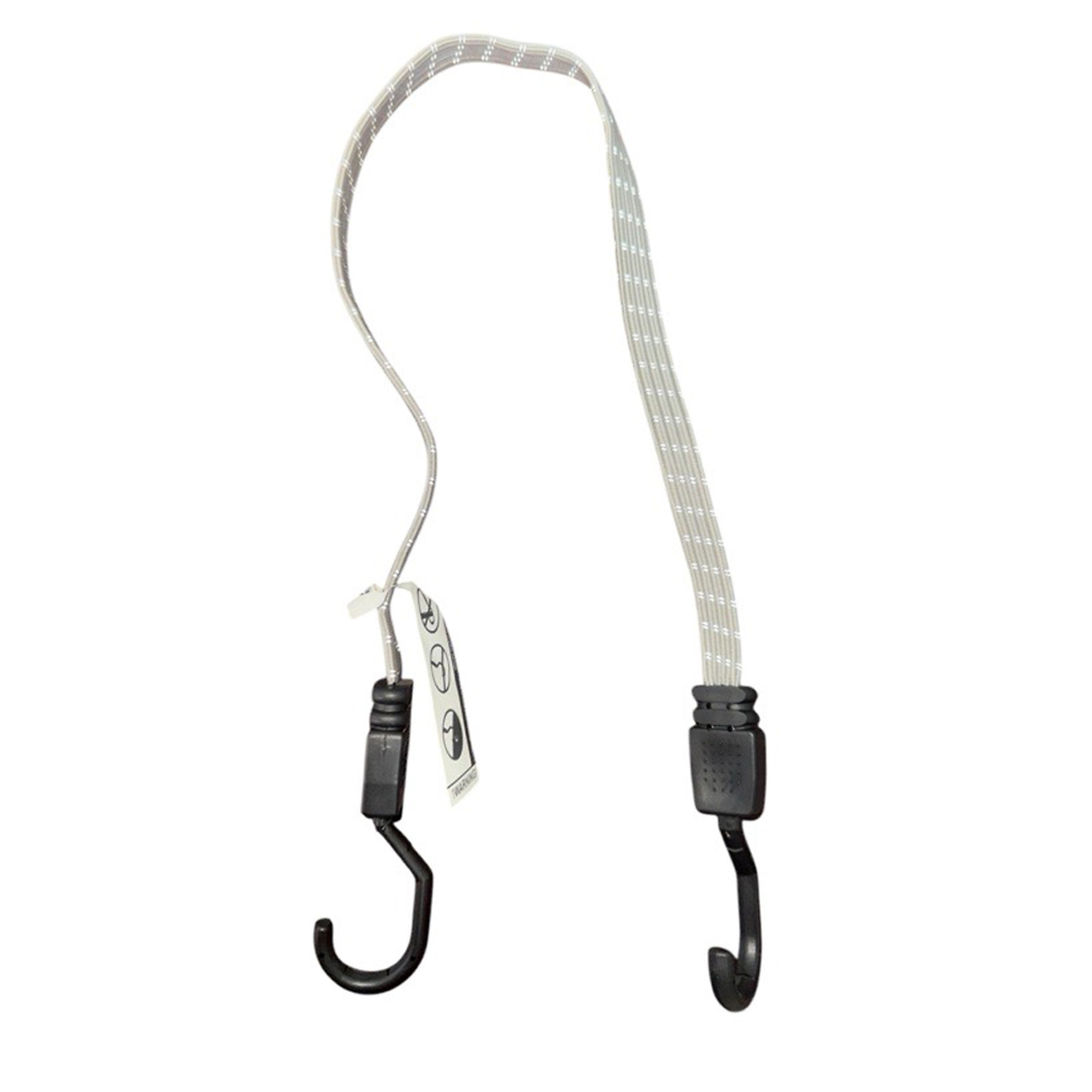 Kuma, 30in. Flat Bungee 2pk - Reflective, Coated Hooks, Straps (qty.) 2 Model# GF0230-R